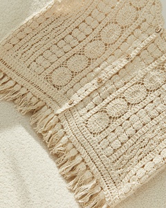 Nouvelle Collection <span class=keywords><strong>Été</strong></span> 2026 – <span class=keywords><strong>Gilet</strong></span> Bohème en <span class=keywords><strong>Crochet</strong></span> pour Femme, Broderie Creuse, Veste Sans Manches OEM ODM - Product Image 5