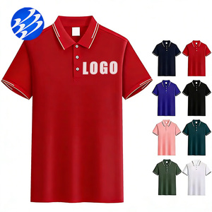 Çin Malı Nefes Alabilen Polo Tişört Özel Büyük Beden Düz Renk Günlük Polo Tişört Logonuzla - Product Image 2
