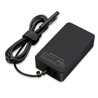 Chargeur secteur 65W compatible avec Microsoft Surface Pro 7, Pro 6, Pro 5, Pro 4, Pro 3, Surface Book, Surface Laptop modèles 1706, 1800, 1625