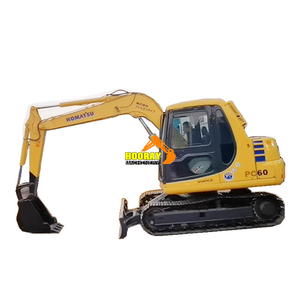 รถขุดมือสอง Komatsu PC60-7 ลดราคาพิเศษ รถขุดขนาดเล็กพร้อมแอร์ ชั่วโมงการทำงานต่ำ มีจำหน่าย - Product Image 1