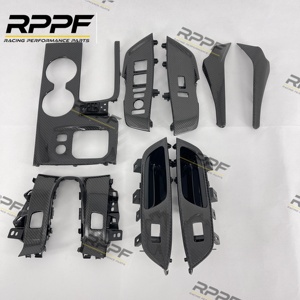 Rppf Wholesale Price Black Carbon Fiber <b>Interior</b> <b>Trim</b> Accessory for TLX 2021-2025 - Product Image 1