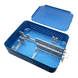 Sterilization Tray for Electric drill and Saw Sterilization case Aluminum Box Orthopedic Surgical Instrument