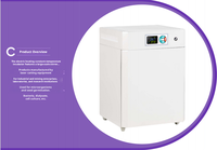 Incubateur de laboratoire électrique à température constante JIECHENG 50L avec écran LCD, fonction minuterie et protection, mini-incubateur de laboratoire