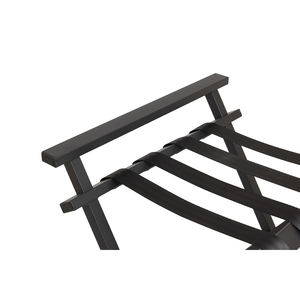 ชั้นวางกระเป๋าเดินทางโลหะแบบพับได้ MILENYUM รุ่นโมเดิร์น แข็งแรงทนทาน เคลือบสีดำด้วยเทคนิคพ่นเคลือบผง เหมาะสำหรับห้องนอน ห้องครัว ประเทศตุรกี - Product Image 5