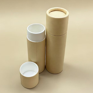 Custom Eco-Friendly Kraft Paper Tube Round Cardboard Tube <b>Packaging</b> For Tea And Coffee - Product Image 5