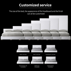 <span class=keywords><strong>Letto</strong></span> in Tessuto Moderno Nordico Semplice, <span class=keywords><strong>Letto</strong></span> Matrimoniale per <span class=keywords><strong>Camera</strong></span> <span class=keywords><strong>da</strong></span> <span class=keywords><strong>Letto</strong></span>, 1,8 m, Rivestimento in Tessuto Lavabile - Product Image 2