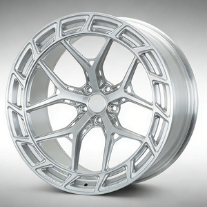 Jantes en alliage d'aluminium forgées sur mesure, 5x112, 5x114.3, 19-22 pouces, 5 branches, compatibles avec la Corvette C6, l'Audi SQ5 et le RS5 - Product Image 2