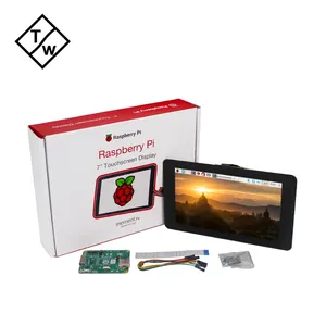 الأصلي الرسمي 7 بوصة شاشة تعمل باللمس LCD Raspberry Pi 3B 4B العرض