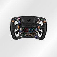 Volant de course SIMAGIC Zeus Formula avec panneau en fibre de carbone pour simulateur de course, fabriqué en Chine