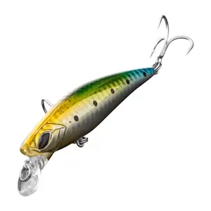 Noeby Hoge Kwaliteit Trollen Zeevissen Hard Aas 90Mm 21G Zinken Water Hard Aas Kunstmatige Plastic Minnow