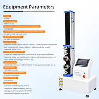 Máquina de Ensayo de Resistencia a la Tracción de Columna Única de Escritorio ZENROTEST ZR-WD-500, Totalmente Controlada por Computadora, Pantalla Digital, 0-5KN