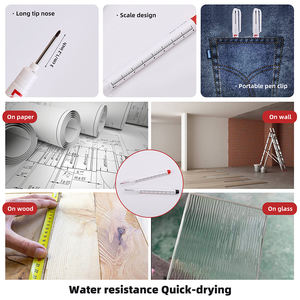 Outil de mise en page carré de vitesse en métal 7 pouces carré de charpentier carré avec mesure de règle d'angle en alliage de zinc de 12 pouces - Product Image 6