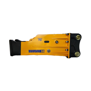 Premium Excavators Attachment SOOSAN <b>Hydraulic</b> <b>Breaker</b> SB70 box type Silence Rock Chisel <b>breaker</b> Constructions and Demolitions - Product Image 1
