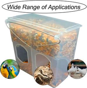 Automatic Durable Pigeon Bird Water Dispenser Plastic Drinker No Mess Hanging Parrot Feeder Accessories Parakeet Quail Chicken - Product Image 5