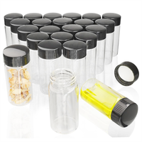 5ml 10ml 15ml stockage de liquide étanche flacon en verre vide bouchon à vis en plastique pour laboratoire usage domestique Durable pratique Carton emballé