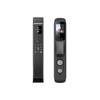 Serrure intelligente WiFi avec application, empreinte digitale, pour portes en bois et en aluminium, avec caméra et télécommande