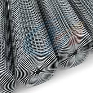 Galvanizli plastik 2x2 PVC kaplı çelik Panel düz örgü demir tel kaynaklı örgü çit rulo - Product Image 3