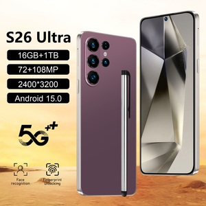 สินค้ามาใหม่โทรศัพท์แอนดรอยด์ S26อัลตร้าสมาร์ท5G 2026 16GB + 1TB 7.3 "หน้าจอ HD แอนดรอยด์15 Deca Core โทรศัพท์เคลื่อนที่ในตลาดโลก - Product Image 3
