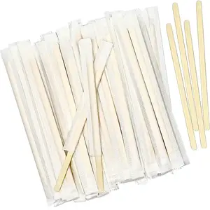 Bambu Café Stir Sticks 110mm 140mm Agitador De Bebida Descartável Bambu Agitadores De Café Não-Plástico Eco-Friendly Agitador Vara