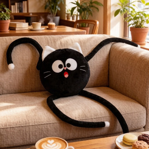 Cuscino a Forma di Gatto Lungo e Morbido di Alta Qualità, Personalizzabile, Perfetto come Compagno per la Notte - Product Image 3