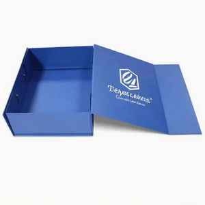 Customized Multi-Color Eco-friendly Sponge Lined Folding <strong>Suitcase</strong> Gift Box Orange Green Rigid <strong>Cardboard</strong> Magnetic Closure Paper - Product Image 5