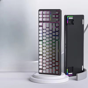 Clavier de jeu sans fil ultra-silencieux à trois modes, tendance, pour agents de vente en gros, idéal pour les bureaux et les joueurs d'e-sport - Product Image 4