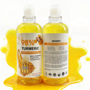 Siero Viso e Corpo AHA con Curcuma, Arbutina, L-Glutatione, Niacinamide e Collagene per Schiarire, Sbiancare, Ridurre la <span class=keywords><strong>Melanina</strong></span> e Restringere i Pori - Product Image 6