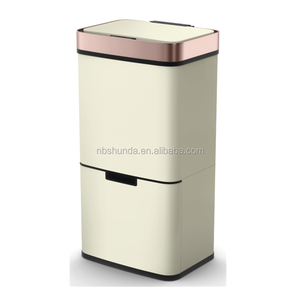 Hot bán 72L tự động tái chế <span class=keywords><strong>bin</strong></span> tay-miễn phí rác <span class=keywords><strong>bin</strong></span> cảm biến thông minh Thùng rác có thể chất thải Thùng - Product Image 3