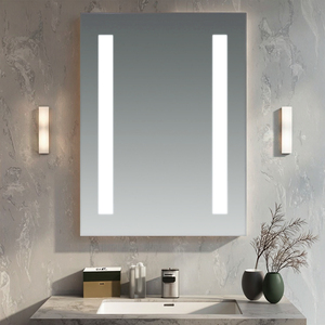 2025 popolare specchio impermeabile per luce Touch Plug in per parete luci 3 colori Anti nebbia luce Led specchio bagno - Product Image 1