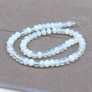 Hạt đá Rondelle 5*8mm, đá quý tự nhiên, làm vòng tay tự chế, hạt rời, đá Heishi thạch anh hồng tự nhiên, hạt đá Abacus - Product Image 6