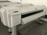 Mutoh VJ1624 Printer tinta nonsolif digunakan kondisi baik untuk pakaian dan pencetakan Label di toko cetak