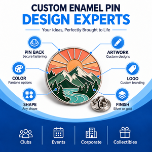 Fabricant et fournisseur de broches et badges en émail personnalisés, en métal souple ou dur, avec logo et design attrayant, pour revers de vêtements, OEM - Product Image 4