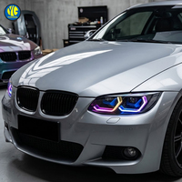 YU GUANG para BMW Serie 3 Pre-LCI, Faro LED 2007-2010 E92 Pre Lci 335i 330i 320i, Actualización Frontal LED, Faro Delantero RGB para BMW 335i E92