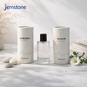 Caja de Cilindro para Aceites Esenciales, Impresa Personalizada, Reciclable, Empaque de Tubo de Cartón Rígido, Empaque de Tubo de Papel Kraft para Perfumes - Product Image 2