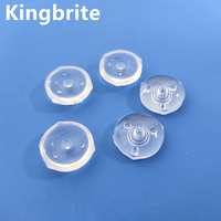 Lentille LED PMMA Plano-Convexe 2835 3030 170 Degrés 16mm à Diffusion pour Boîte Lumineuse Publicitaire
