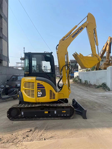 Kullanılmış Komatsu PC55 Mini Ekskavatör 5 Ton Japon Orjinal Sıfır Kuyruk Dönüşlü Kompakt Ekskavatör <span class=keywords><strong>PC55MR</strong></span> 5T Şehir İnşaatı İçin Küçük Ekskavatör - Product Image 3