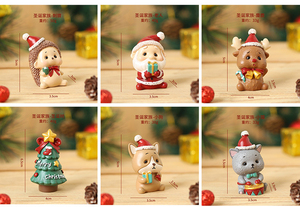 Mini Decoración <span class=keywords><strong>de</strong></span> Santa Claus para Árbol <span class=keywords><strong>de</strong></span> Navidad, Figuras <span class=keywords><strong>de</strong></span> Jardín <span class=keywords><strong>de</strong></span> Hadas, Decoración <span class=keywords><strong>de</strong></span> Paisaje Nevado, Modelo <span class=keywords><strong>de</strong></span> Adornos <span class=keywords><strong>de</strong></span> Resina, Miniatura <span class=keywords><strong>de</strong></span> Animales - Product Image 4