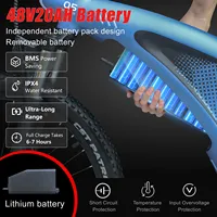 Vélo électrique Q5 2000W Vélos électriques 27,5 pouces Vélo électrique 48V 20AH Vélo électrique E-Bike VTT Adultes Ebike Fatbike