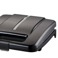 Wndseven 750W Machine à sandwich électrique Grille-pain de bonne conception pour gaufres Biscuit Noix Bon pour la cuisine domestique