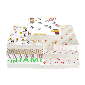 Papel de embalaje de alimentos Papel absorbente de aceite a prueba de grasa para hornear Patatas fritas Hamburguesas - Product Image 3