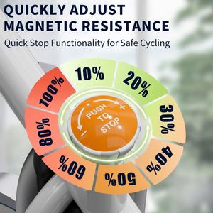 Nuevo Diseño, Venta Caliente, Plegable para Bicicleta con Pantalla LCD, Asiento Ajustable Ecológico para Uso Doméstico - Product Image 3