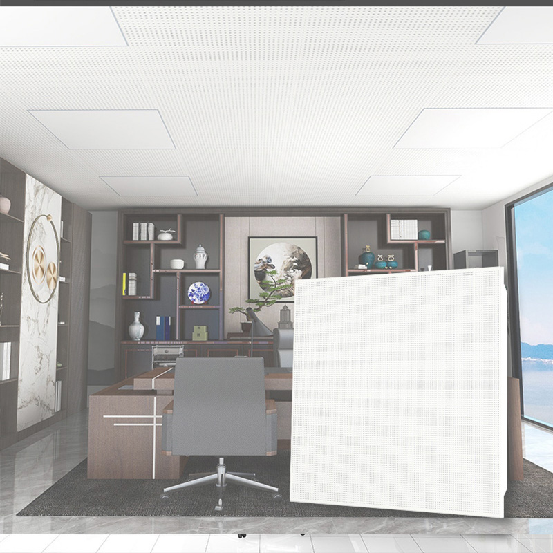 Plaque en aluminium perforée