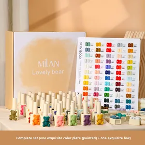 60 Color Vegan UV Gel Nail Polish Kit 15ml LED UV Cure Long Lasting Gel Set for Salon Wholesale - Product Image 6