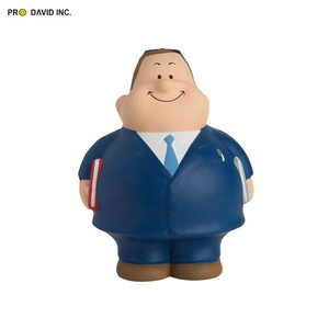 Jouets anti-stress en mousse PU, balle anti-stress en forme de professeur Bert - Product Image 3