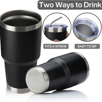 Tumbler Terisolasi Ramah Lingkungan 30 oz Dinding Ganda Stainless Steel 304 Harga Terjangkau, Dapat Dikustomisasi, Cocok untuk Perjalanan, Pesta, dan Souvenir Bisnis