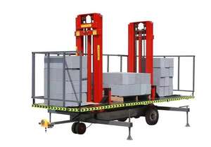 Elevador vertical móvil Elevador de albañilería Plataforma elevadora de andamio eléctrico - Product Image 2