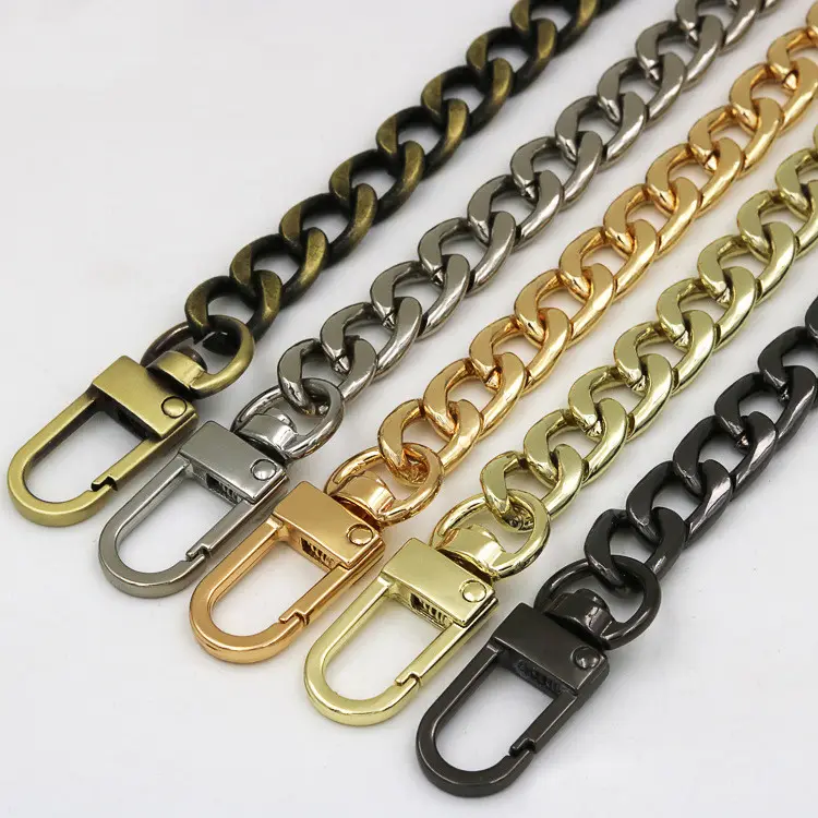 Wholesale High Quality Handbag Purse metal Chain For Shoulder Bag Chain Bag Accessories Decorative Chain