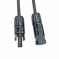 Cableado Solar Personalizado de 12AWG 4mm2 con Aislamiento XLPE y Conectores Solares para Panel Solar de Computadora Industrial