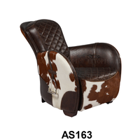 Vintage-Stil Echt leder Möbel Büroraum Wohnzimmer Sessel