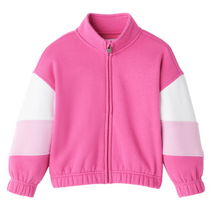 <span class=keywords><strong>Felpa</strong></span> Primaverile da Ragazza con <span class=keywords><strong>Zip</strong></span> e Collo Alto, Foderata in Poliestere/Cotone, Tessuto Lavorato a Maglia, Impermeabile e Traspirante - Product Image 1